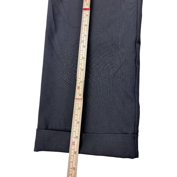 Rachel Zoe Womens Black Wide-Leg Trousers Size 10 Polyester & Viscose - Picture 4 of 11